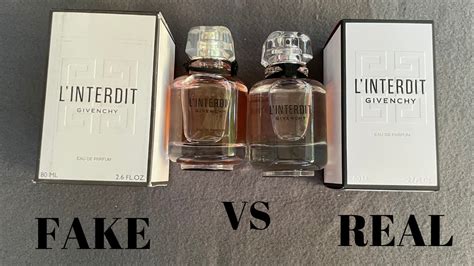 givenchy l'interdit original vs fake|givenchy eau de parfum.